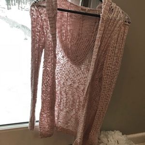 Mossimo pink long sweater